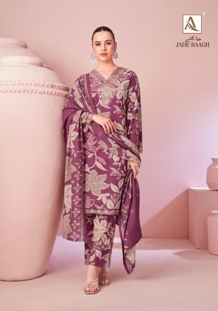 Alok suit jade bagh wholesale non catalog dress material manufacturers